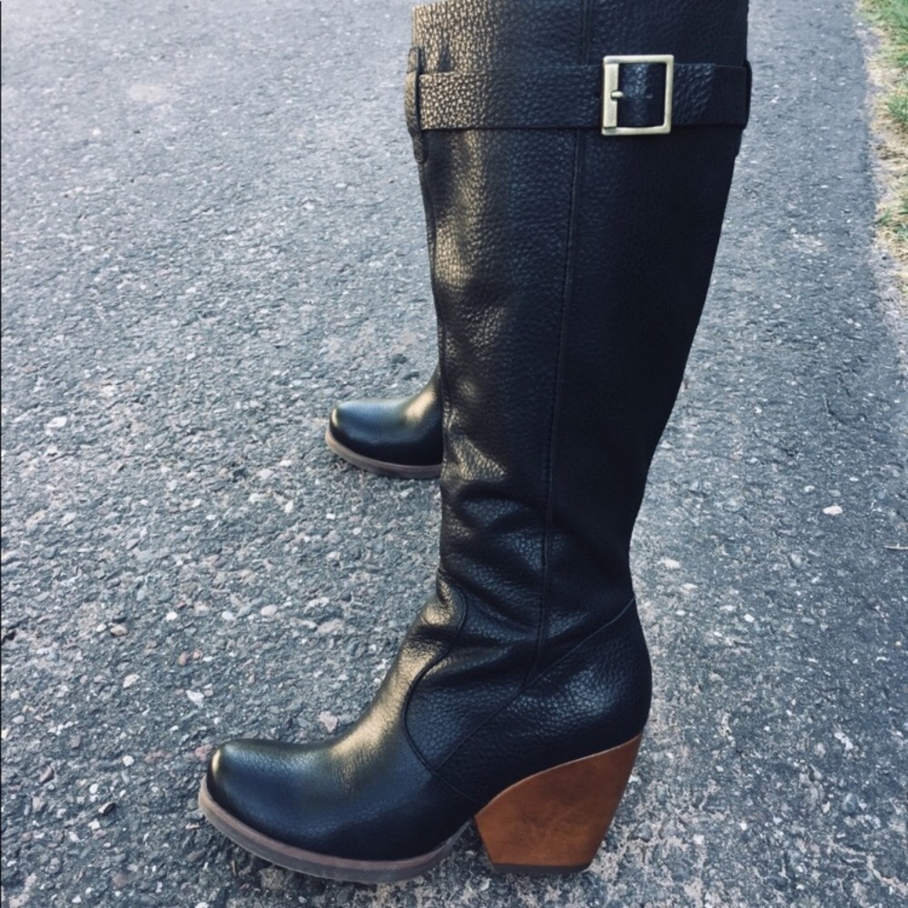 Kork Ease Black Boots
